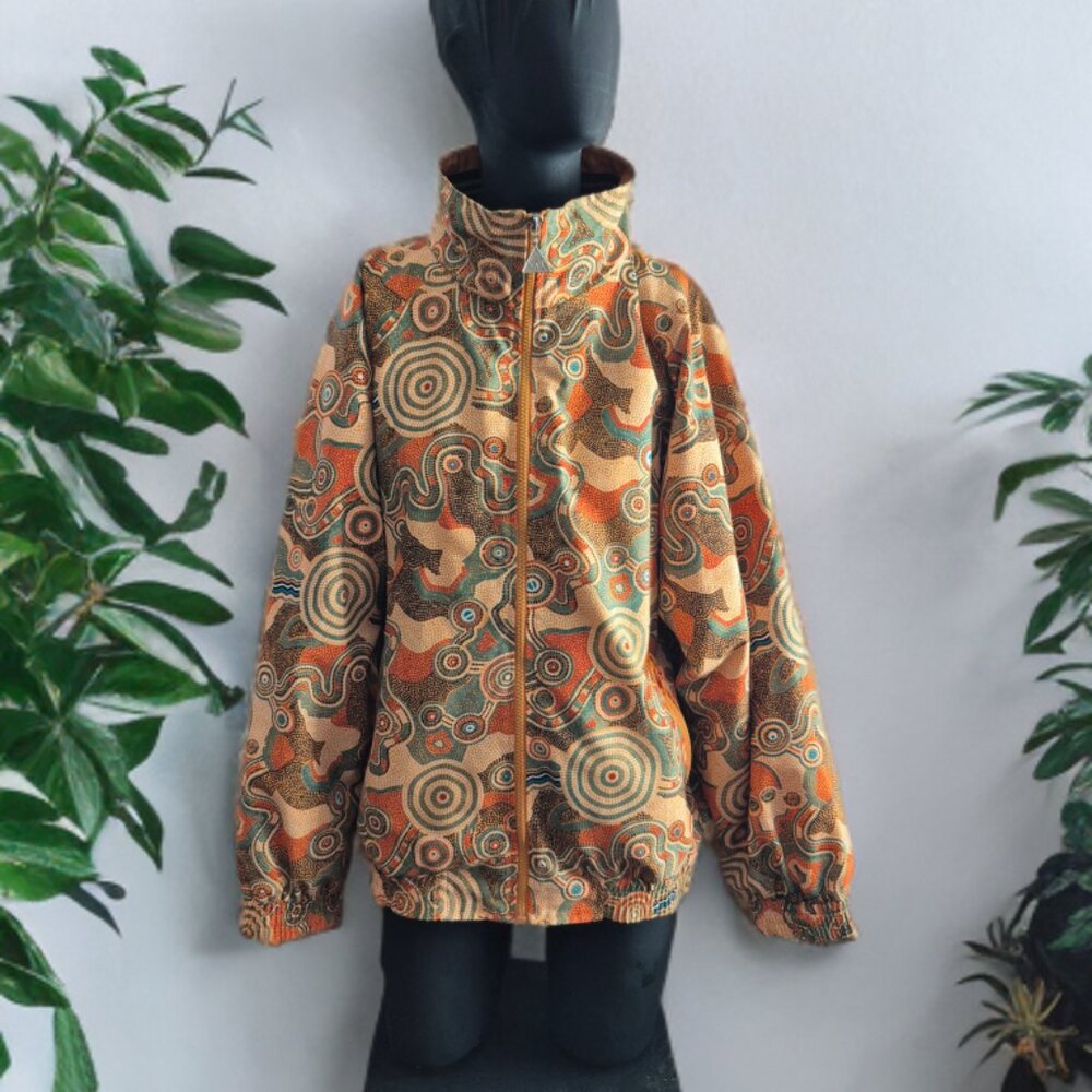 Vintage Retro inspired windbreaker jacket